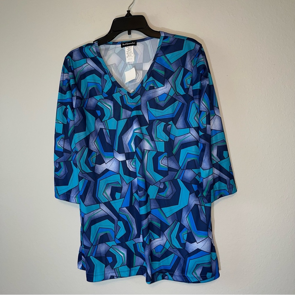 Next Generation Polyester Multicolored Top Size 18/20